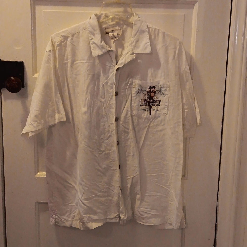 Paradise Shores men's large vaca beach cruise shirt 👕